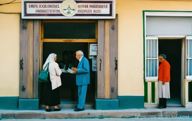 알바니아 내전 역사 - A bustling and slightly chaotic street scene in a post-communist Albanian town in the mid-1990s. Peo...